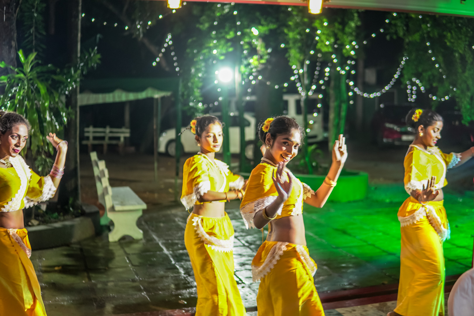 Opening Ceremony - Resort at Night